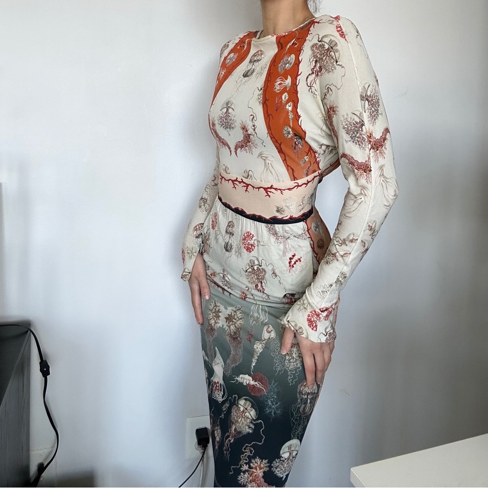 Jean Paul Gaultier Sea creatures dress